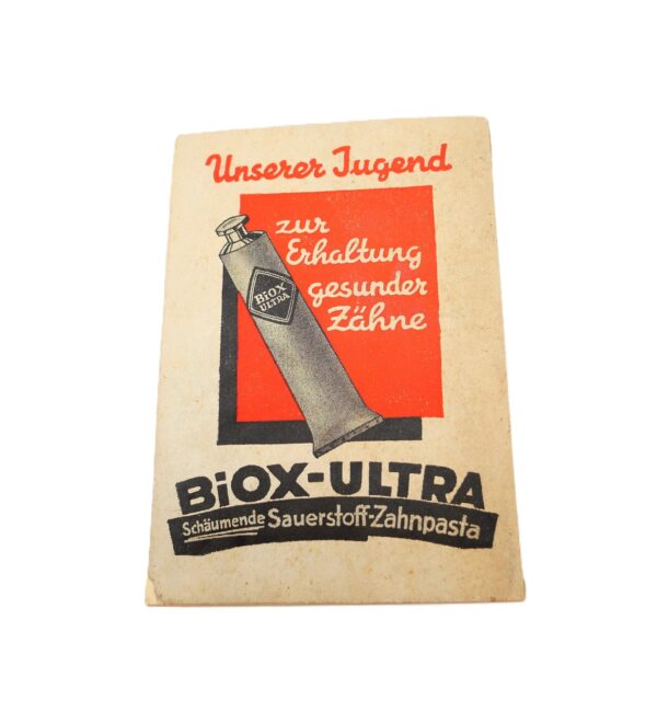 HJ (Hitlerjugend) - Merkbuch 1936 - Gestiftet von der BIOX-ULTRA Fabrik Max Elbe A. G. Dresden – Bild 3
