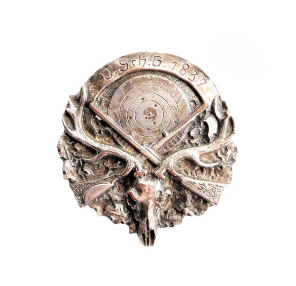 Schützenorden - Jäger - Schützenverein - U. Sch. G. 1837 - Hersteller Deschler & Sohn, München 9
