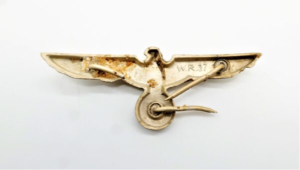 Schirmmützenadler – Wehrmacht – Heer – Adler - Bodenfund - W.R. 37 – Bild 3