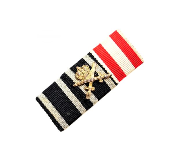 Feldspange – Eisernes Kreuz 2. Klasse – Hohenzollern mit Krone und Schwerter – Hanseatenkreuz Hamburg