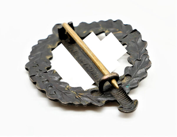 SA Sportabzeichen Bronze – Typ 2 – Hersteller Berg & Nolte AG, Lüdenscheid – Bild 3