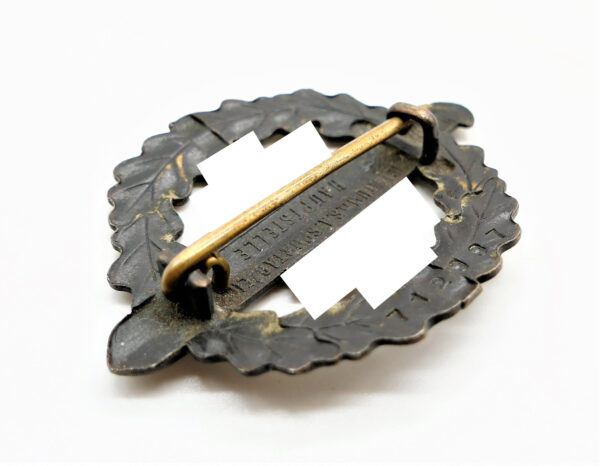SA Sportabzeichen Bronze – Typ 2 – Hersteller Berg & Nolte AG, Lüdenscheid – Bild 4