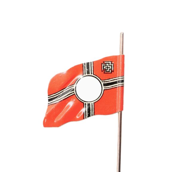 Kleine Reichskriegsflagge für Fahnenträger - Fahne - Ersatzteil für Elastolin Figuren – Bild 4