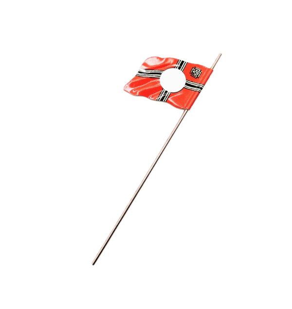 Kleine Reichskriegsflagge für Fahnenträger - Fahne - Ersatzteil für Elastolin Figuren – Bild 3