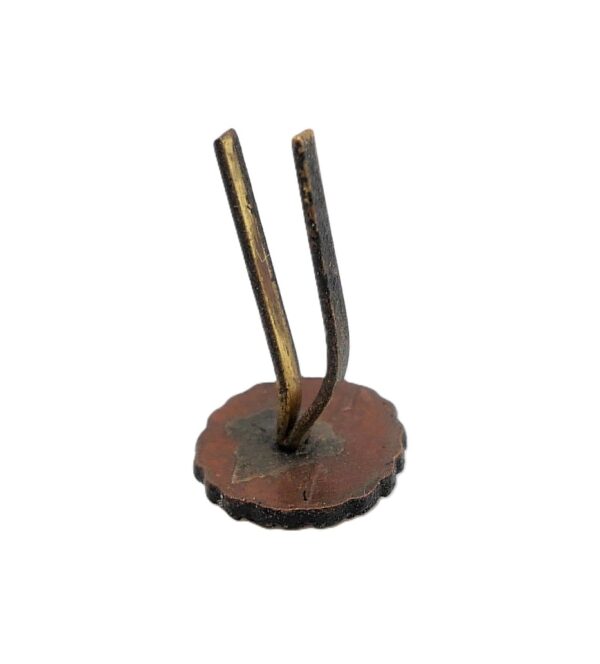 9 mm Auflage zum Verwundetenabzeichen Schwarz - 1. Form - Für die Feldspange - VWA – Bild 2
