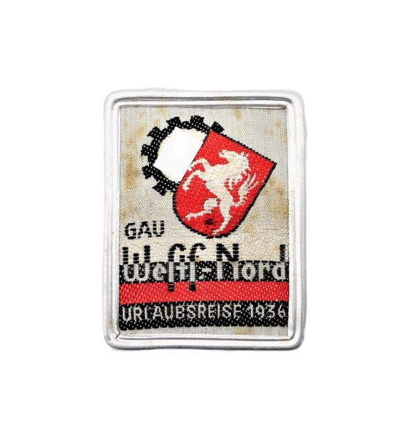 Abzeichen - DAF (Deutsche Arbeitsfront) - Gau Westfalen Nord - Urlaubsreise 1936