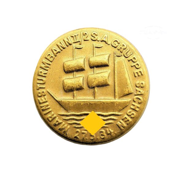 Abzeichen - Marinesturmbann II/2. SA Gruppe Sachsen - 27.5.34