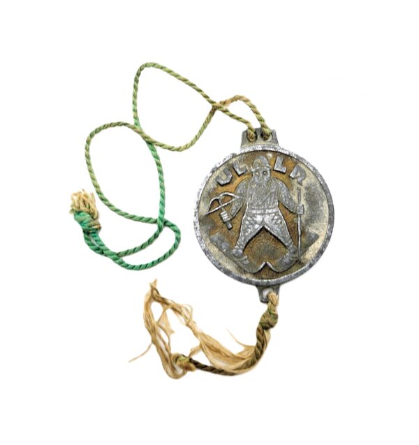 Ullr – Glücksbringer eines Gebirgsjäger – Mit dem historischen Wappen des Landes Salzburg - Uller