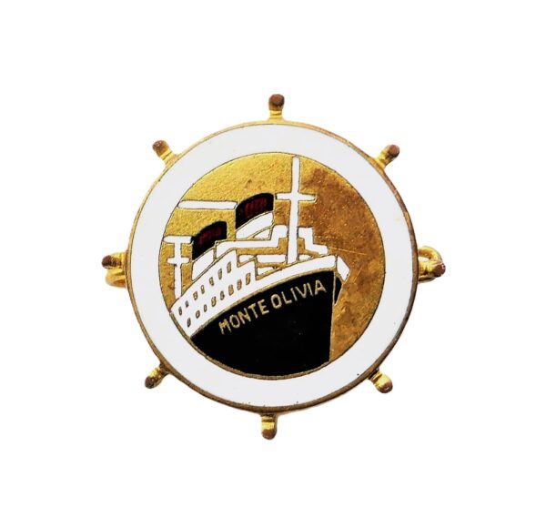 Abzeichen – Monte Olivia – Souvenir - KDF – Dampfer – Schiff - Monte Klasse