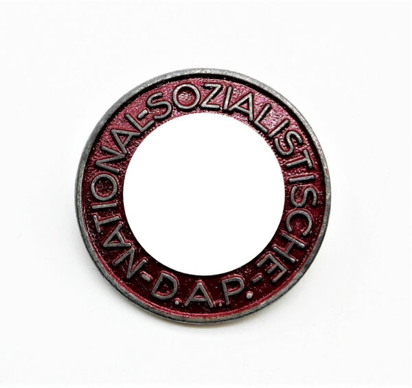 NSDAP Mitgliedsabzeichen – Parteiabzeichen – Hersteller M1/103 Carl Poellath, Schrobenhausen