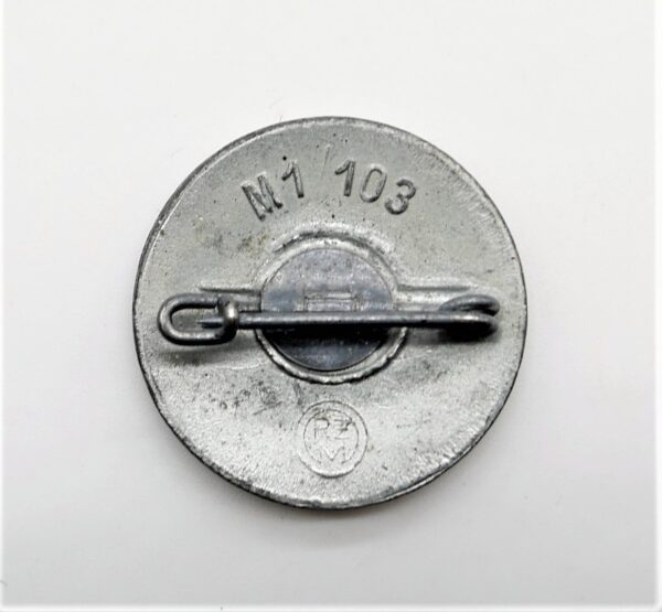 NSDAP Mitgliedsabzeichen – Parteiabzeichen – Hersteller M1/103 Carl Poellath, Schrobenhausen – Bild 2