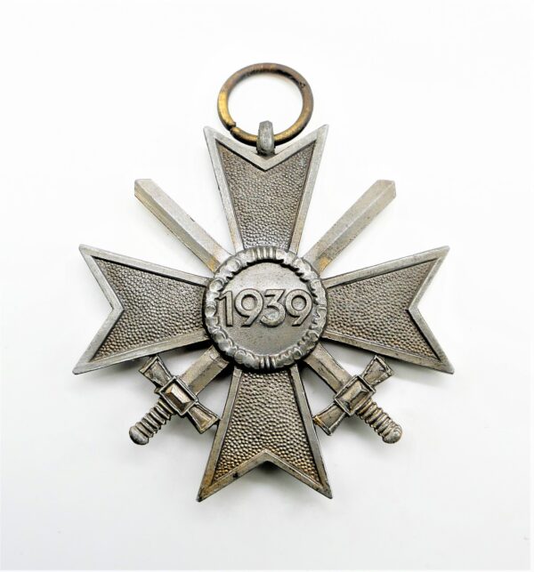 Kriegsverdienstkreuz 2. Klasse mit Schwerter – Hersteller 3 (Wilhelm Deumer, Lüdenscheid) – KVK – Bild 2