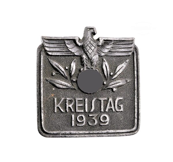 Abzeichen – Kreistag der NSDAP 1939 – Hersteller M9/7 (Förster & Barth, Pforzheim)
