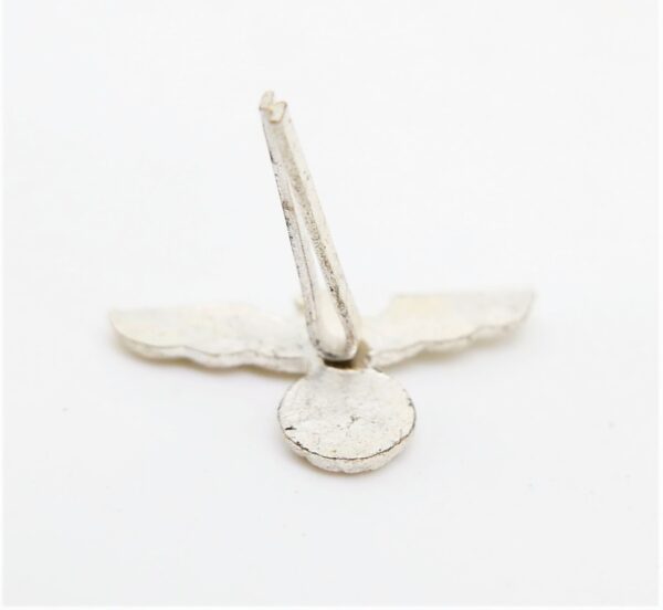 9 mm Adler Auflage für die Feldspange – Zur Dienstauszeichnung Heer oder Marine Silber für 4 Jahre – Bild 2
