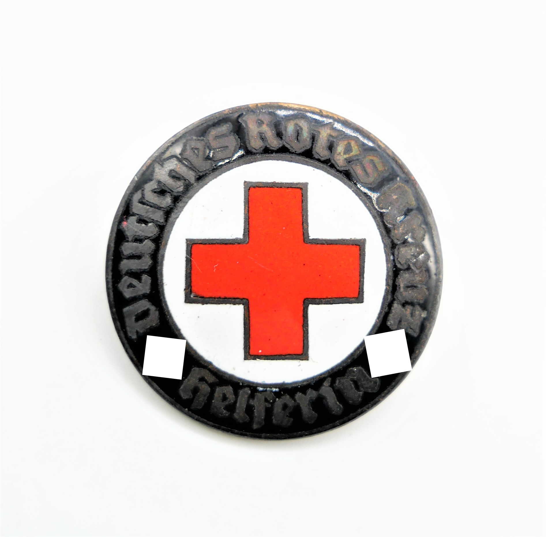 DRK (Deutsches Rotes Kreuz) Brosche Helferin Militärkultur