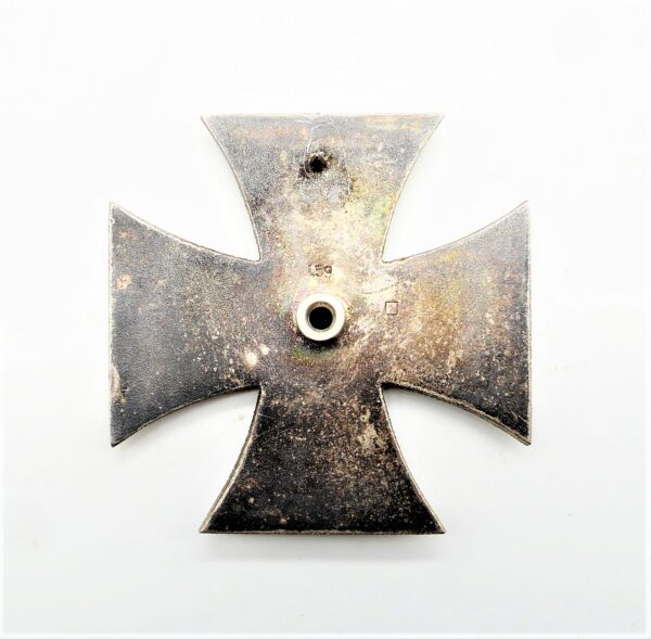 Eisernes Kreuz 1. Klasse 1939 - An Schraubscheibe – Hersteller L/59 (Alois Rettenmaier, Schwäbisch-Gmünd) - Mit quadratischer Zusatzpunze – Bild 4