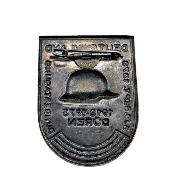 Abzeichen – Der Stahlhelm – Stahlhelmbund 1918-1973 – Bundestagung Düren 8./9. Sept. 1973 - Hersteller Hoffstätter, Bonn – Bild 2