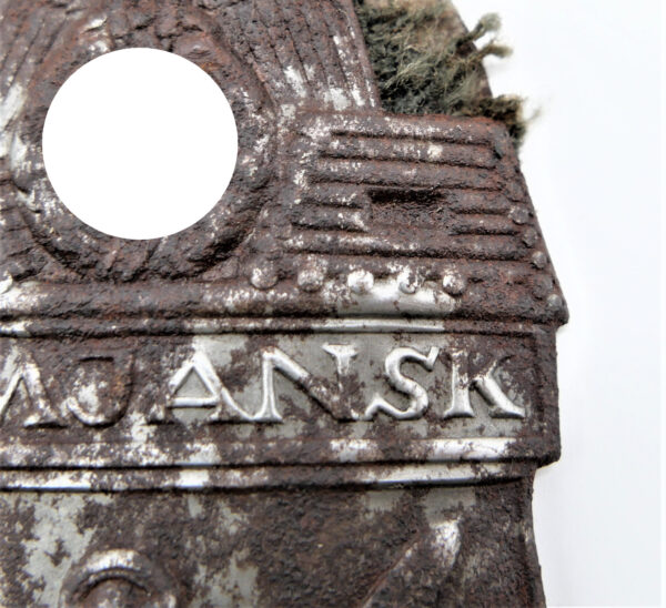 Demjanskschild - Missing Log Variante - Ärmelschild - Schild - Demjansk – Bild 2