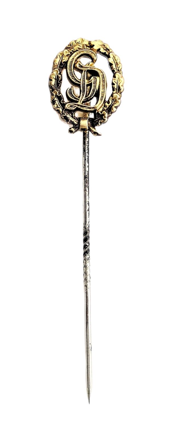 17 mm Miniatur - Divisionsabzeichen - GD (Großdeutschland) Division - Truppeninternes Abzeichen – Bild 2