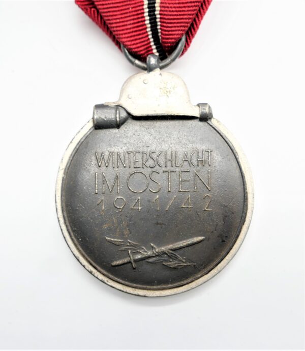 Medaille Winterschlacht im Osten 1941/42 – Hersteller 88 (Werner Redo, Saarlautern) – Mit Verleihungstüte - WIO – Bild 3