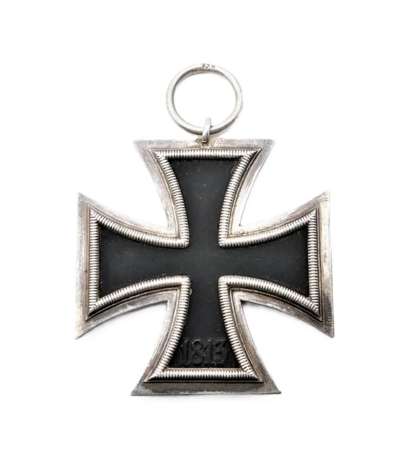 Eisernes Kreuz 2. Klasse 1939 – Hersteller 138 ( Julius Maurer, Oberstein) mit Wickelpapier und der Verleihungstüte – EK – Bild 3