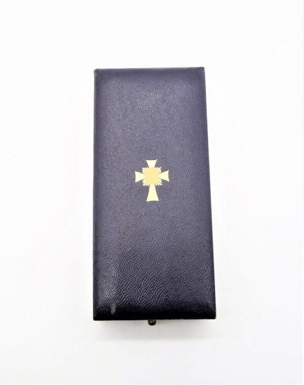 Mutterkreuz Gold am Band - Mit dem Verleihungsetui - Hersteller W. Pala, Gablonz - MK – Bild 4