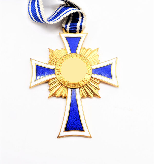 Mutterkreuz Gold am Band - Mit dem Verleihungsetui - Hersteller W. Pala, Gablonz - MK – Bild 2