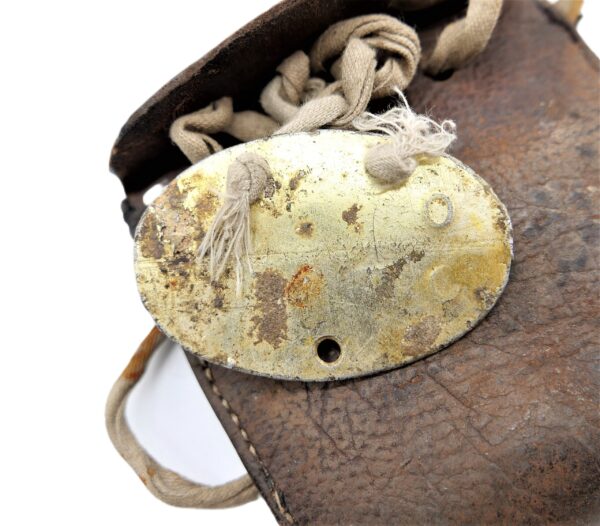 Erkennungsmarke Kriegsmarine - N 6158 MK – Komplett mit Tasche – EKM – Dogs Tag – Bild 2