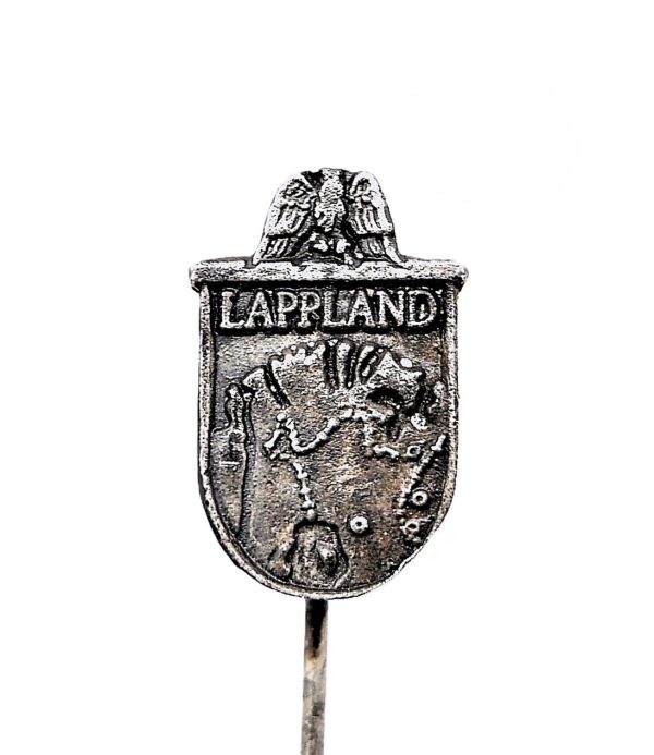 16 mm Miniatur zum Lapplandschild – Ärmelschild – Lappland - Schild