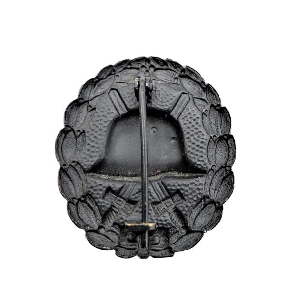 Verwundetenabzeichen Schwarz - Armee und Kolonialtruppen 1918 - Hersteller L/21 Förster & Barth, Pforzheim - VWA – Bild 2