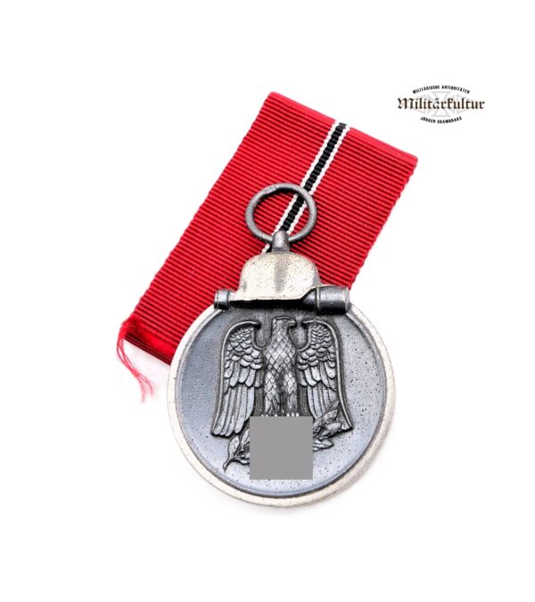Medaille Winterschlacht im Osten 1941/42 – Hersteller 13 (Gustav Brehmer, Markneukirchen) – WIO