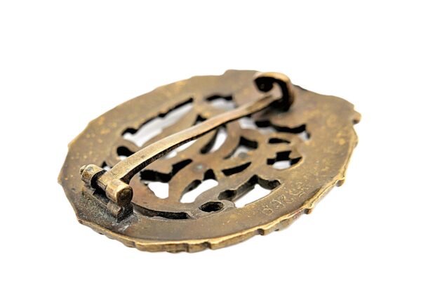 Reichssportabzeichen – DRL Sportabzeichen Bronze - Hersteller Ferd. Wagner - D.R.G.M. 35269 – Bild 5