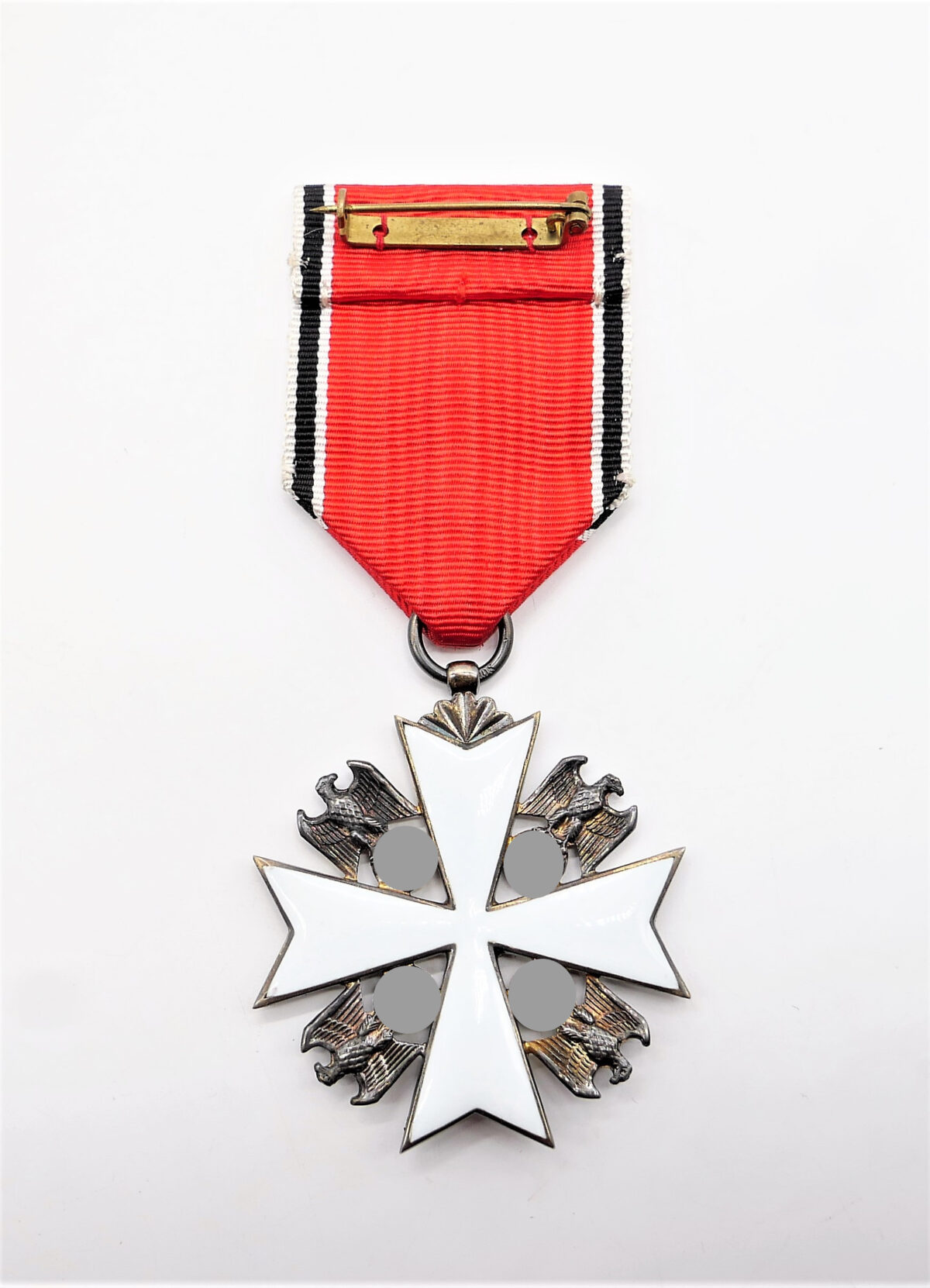 Deutsches Kreuz Abzeichen - Verdienstkreuz Medaille In Box Mit Band