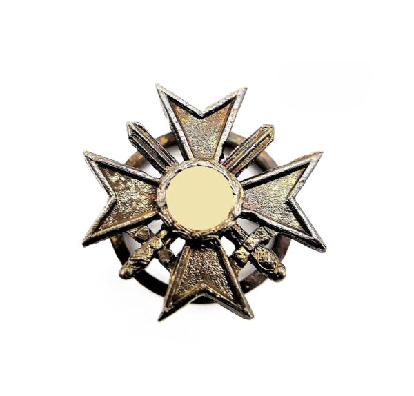 16 mm Miniatur zum Kriegsverdienstkreuz 2. Klasse mit Schwerter - Spanische Fertigung - KVK