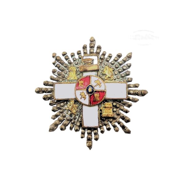 Spanien - Miniatur zum Militär-Verdienstorden - Orden del Mérito Militar - Weiße Ausführung