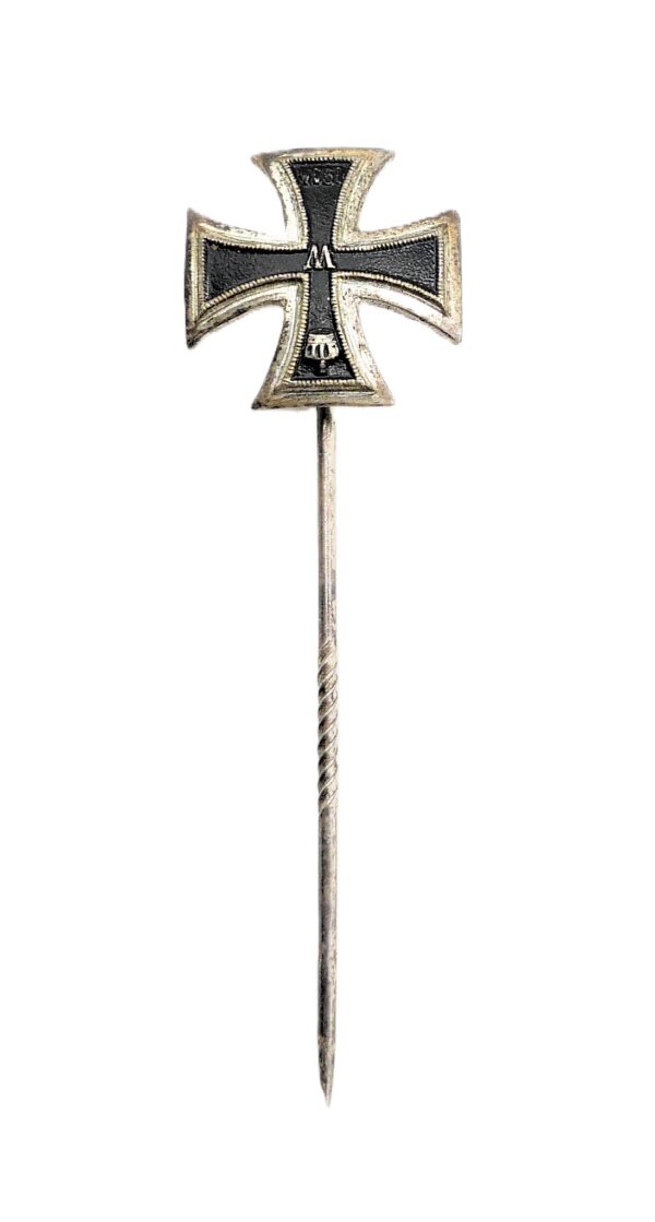 16 mm Miniatur zum Eisernen Kreuz 1. Klasse 1914 - Mit Produktionsfehler - EK – Bild 2