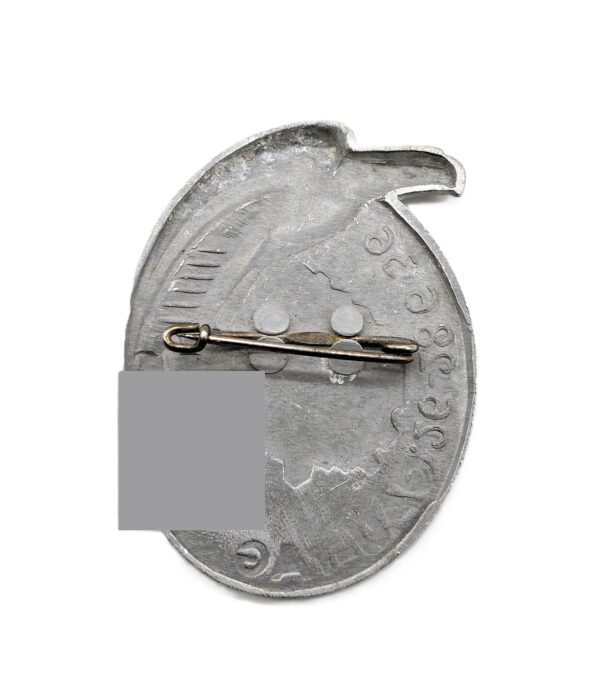 Abzeichen - Gau Tag Koblenz - Trier - 26.-28. 06. 1936 - Aluminium – Bild 2