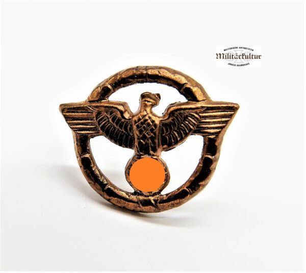 11 mm Adler Auflage für die Feldspange – Bronzene Dienstauszeichnung der NSDAP
