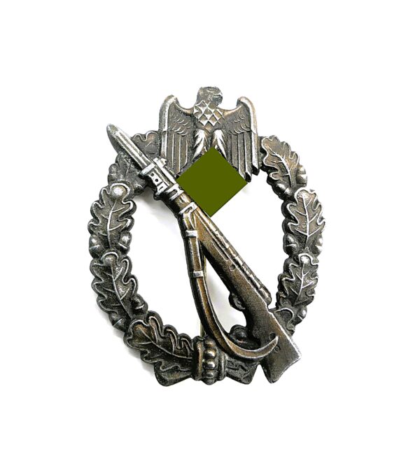 Infanterie Sturmabzeichen Bronze – Hersteller JFS (Josef Feix & Söhne, Gablonz) – ISA