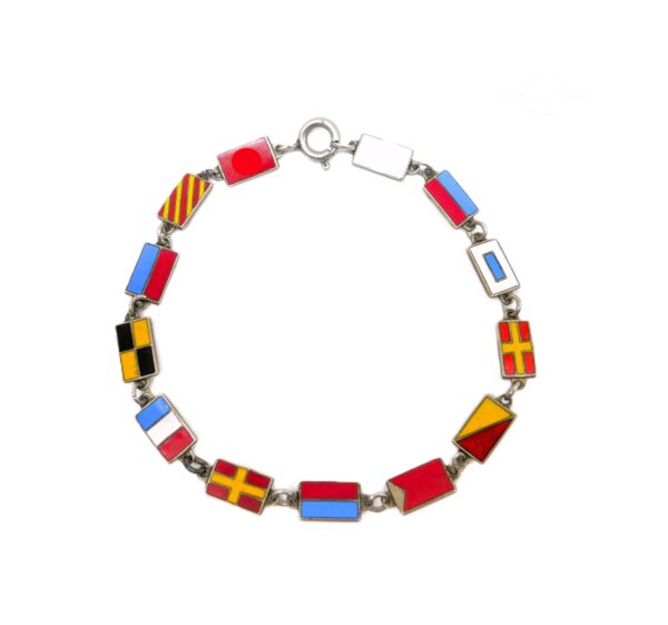 Flaggen Armband – Kettchen - Signalflaggen – Robert Ley - KDF (Kraft durch Freude) Schiff