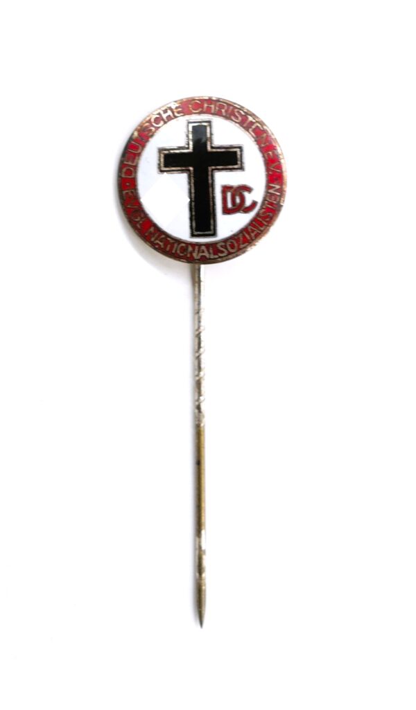 Abzeichen - DC (Deutsche Christen) - Evangelische Nationalsozialisten - Mitgliedabzeichen – Bild 2