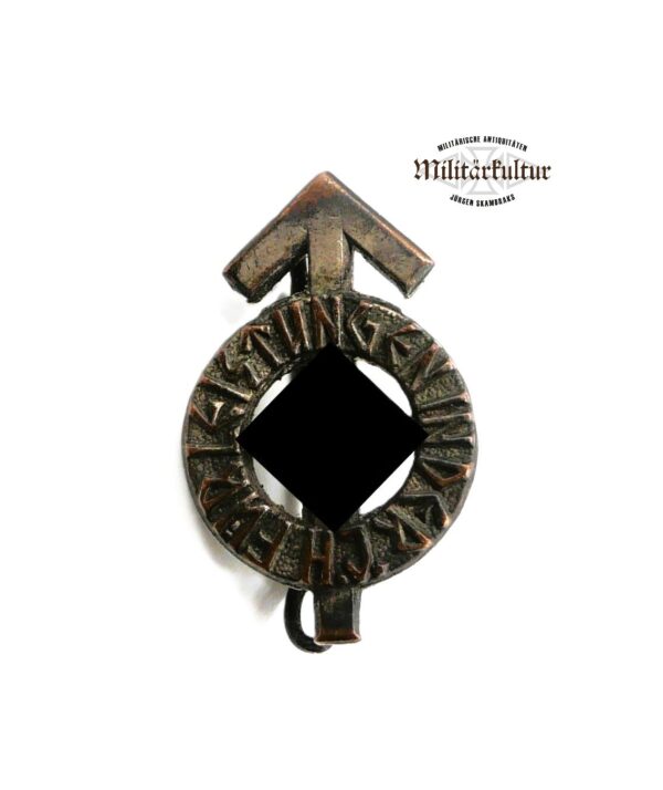 Miniatur zum HJ (Hitlerjugend) Leistungsabzeichen Silber