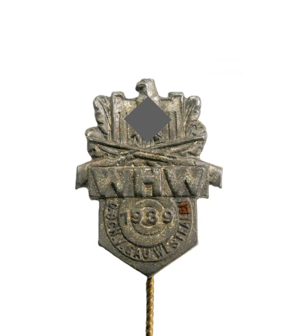 Abzeichen – WHW (Winterhilfswerk) – D. SCH. V. – Gau Westfalen 1939