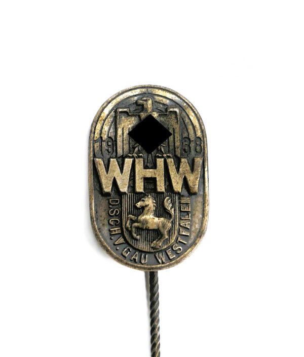 Abzeichen - WHW (Winterhilfswerk) - D. SCH. V. - Gau Westfalen 1938