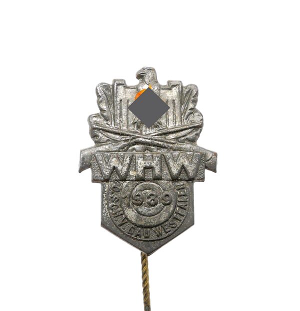 Abzeichen – WHW (Winterhilfswerk) – D. SCH. V. – Gau Westfalen 1939