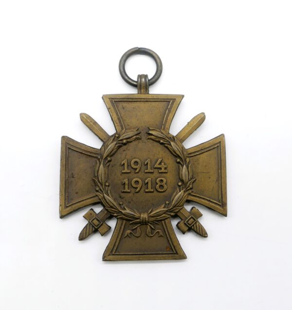 Ehrenkreuz für Frontkämpfer – Hersteller G & S (Glaser und Söhne, Dresden) – Mit dem seltenen Verleihungsetui – Bild 2