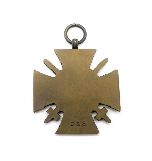 Ehrenkreuz für Frontkämpfer – Hersteller G & S (Glaser und Söhne, Dresden) – Mit dem seltenen Verleihungsetui – Bild 3