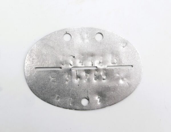 Codierte Erkennungsmarke 53414 – 4. / Kampfgruppe zur besonderen Verfügung - Luftwaffe – EKM – Dogs Tag – Bild 2