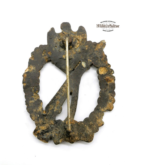 Infanterie Sturmabzeichen Bronze – Hersteller JFS (Josef Feix & Söhne, Gablonz) – Bodenfund – ISA – Bild 2