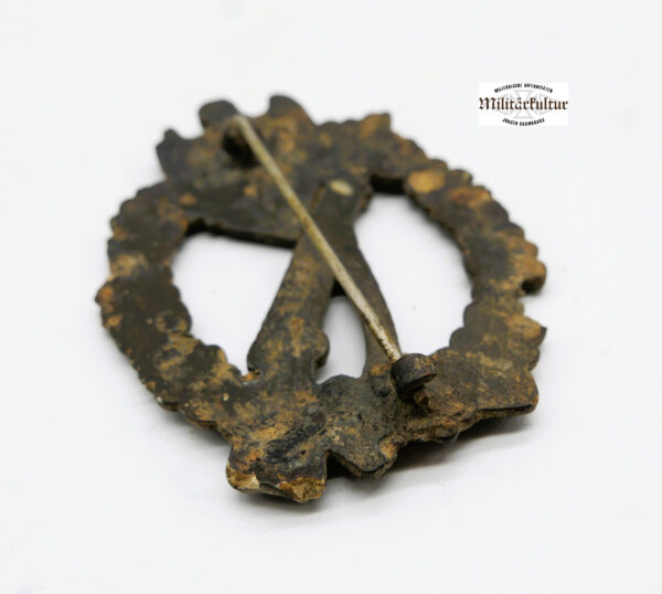 Infanterie Sturmabzeichen Bronze – Hersteller JFS (Josef Feix & Söhne, Gablonz) – Bodenfund – ISA – Bild 3